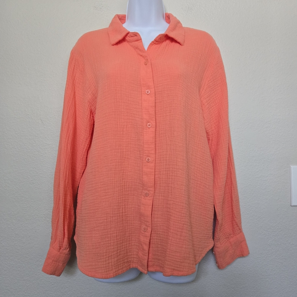 Splendid 100% Cotton Button Down Shirt